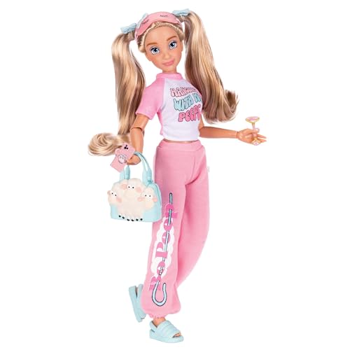 Disney ILY 4ever Bo Peep doll with facial roller in spa-inspired play scene.