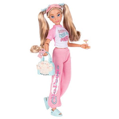 Disney ILY 4ever Bo Peep doll with facial roller in spa-inspired play scene.