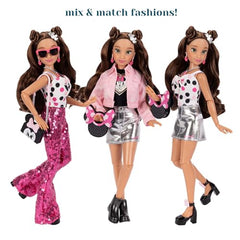 Disney ILY 4ever Minnie doll glittery Mickey ring adds collectible sparkle.