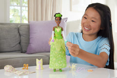 Disney Princess Tiana 2-in-1 outfits with soft skirts for easy dress-up.