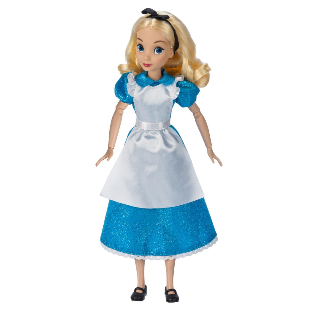 Disney Store Alice classic doll with brush for styling and care.
