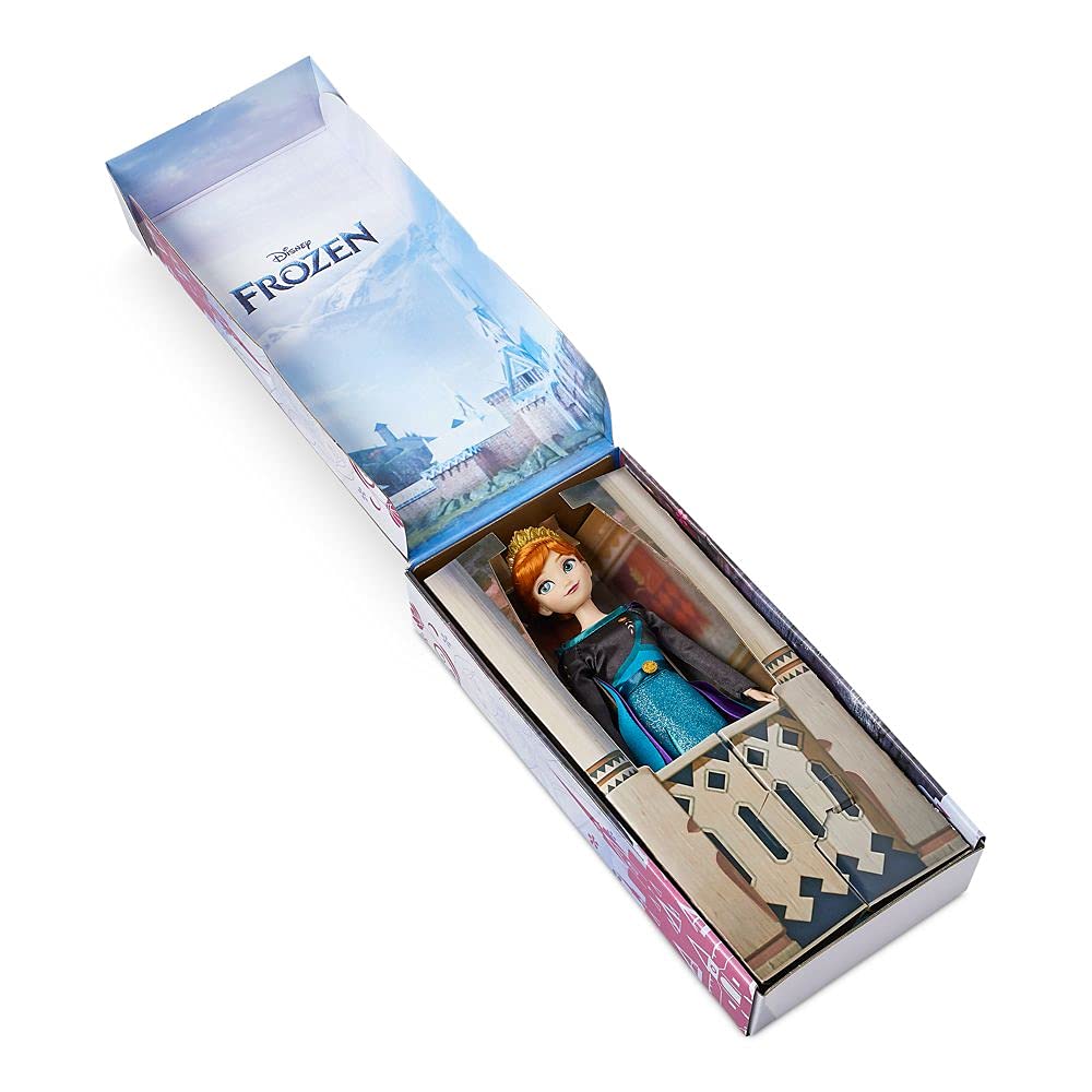 Disney Store Anna doll striped underskirt enhances Frozen adventures