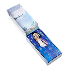 Disney Store Elsa doll sheer organza sleeves add sparkle for elegant pretend play