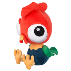 Hei Hei plush by Disney Store showing soft texture ideal for cuddling.