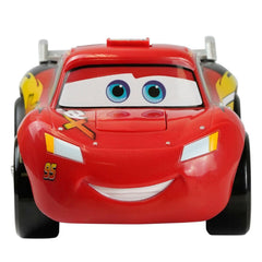 Disney Store Lightning McQueen push & go toy — front view for interactive play