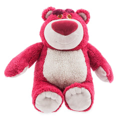 Disney Store Lotso scented bear 12-inch plush for cozy cuddle moments.
