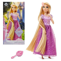 Disney Store Rapunzel doll in full-body pose for imaginative adventures.