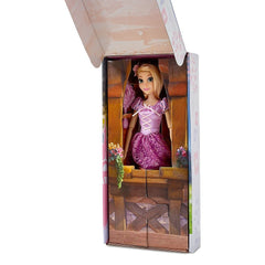 Disney Store Rapunzel doll with fully posable limbs for custom storytelling.