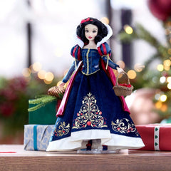 Disney Store Snow White plush cape satin lining adds luxurious texture for display