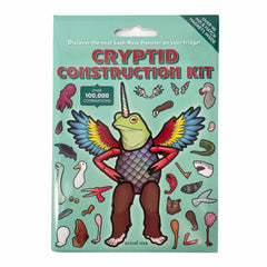 Dissent Pins Cryptid Construction Kit on fridge magnets for imaginative creature creation