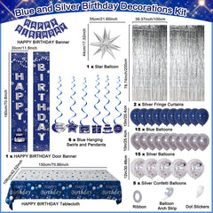 Distasio silver explosion balloon adds festive focal point