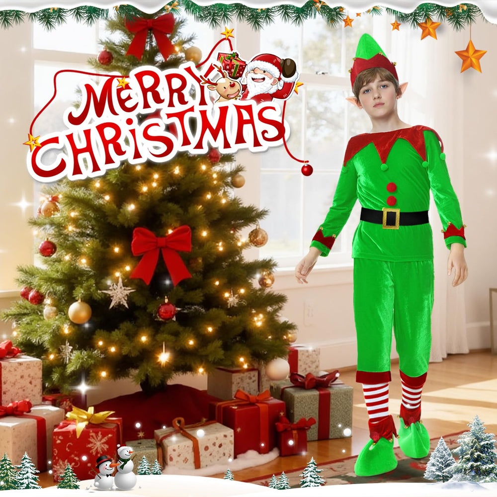 DITAIX Christmas Elf costume realistic elf ears for authentic look