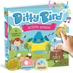 Ditty Bird action songs interactive sound book cover sparks early music interest