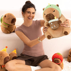 Soft PP cotton-filled Ditucu plush for gentle squeezes and rebound.