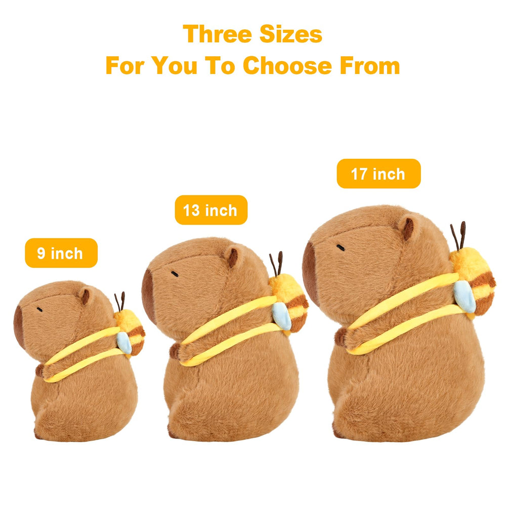 Ditucu capybara plush fabric close-up shows soft, durable material