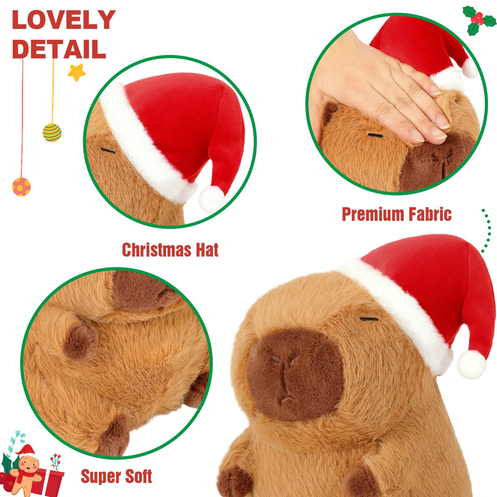 Ditucu Christmas plush decor sits charmingly on sofas and desks.