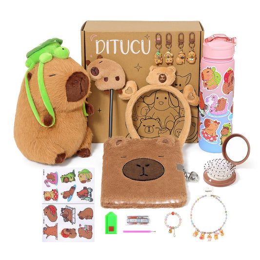 Ditucu turtle-capybara plush for cuddling and imaginative play.