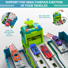 Diuerma catapult racing track enables quick multiplayer play