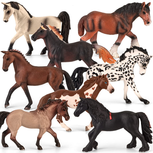 Divwa Quarter Horse figurines—detailed display pieces for play and collection.