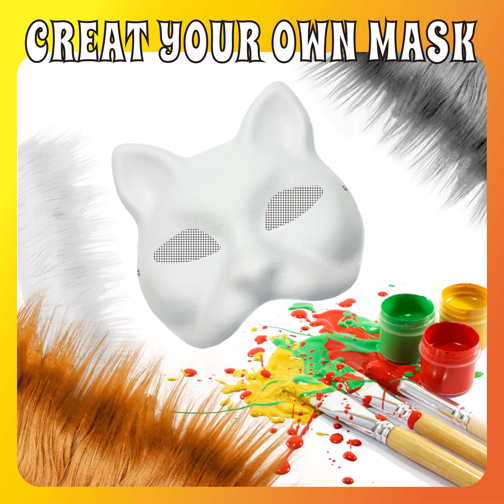 DIY Cat Mask Kit gift-ready packaging for creative friends.