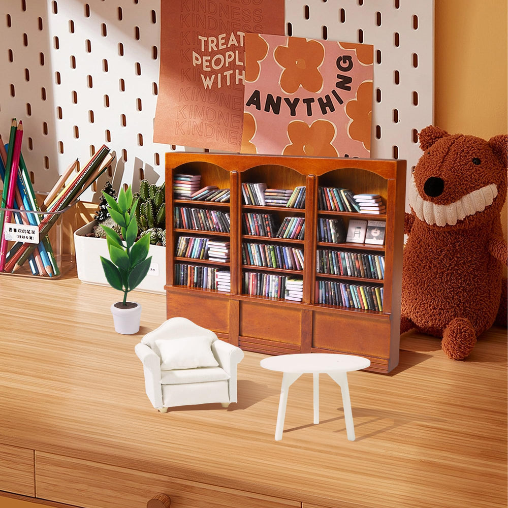 DIYDEC mini bookshelf showing organized book display and aesthetic charm