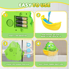 Diyfrety bubble solution setup for rich foam generation