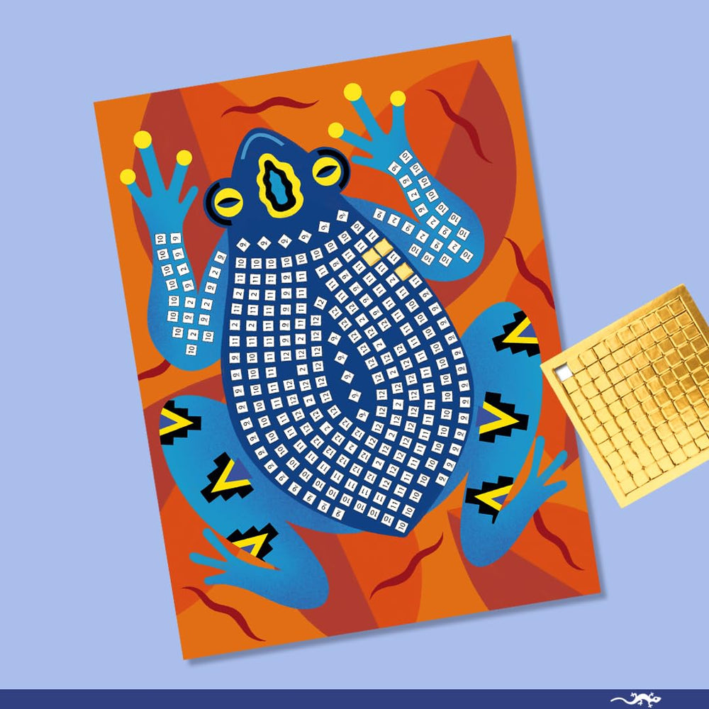 DJECO LGA Mosaics Deep in the Jungle gift pack front showcases a ready-to-create gift