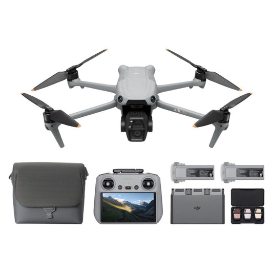 DJI Air 3S with the 1-inch CMOS camera for detailed low-light shots.