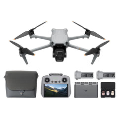 DJI Air 3S with the 1-inch CMOS camera for detailed low-light shots.