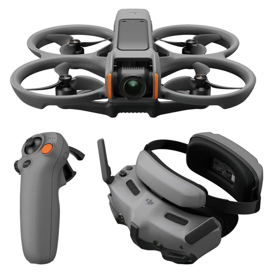 DJI Avata 2 Fly More Combo bundle contents for a complete FPV setup.