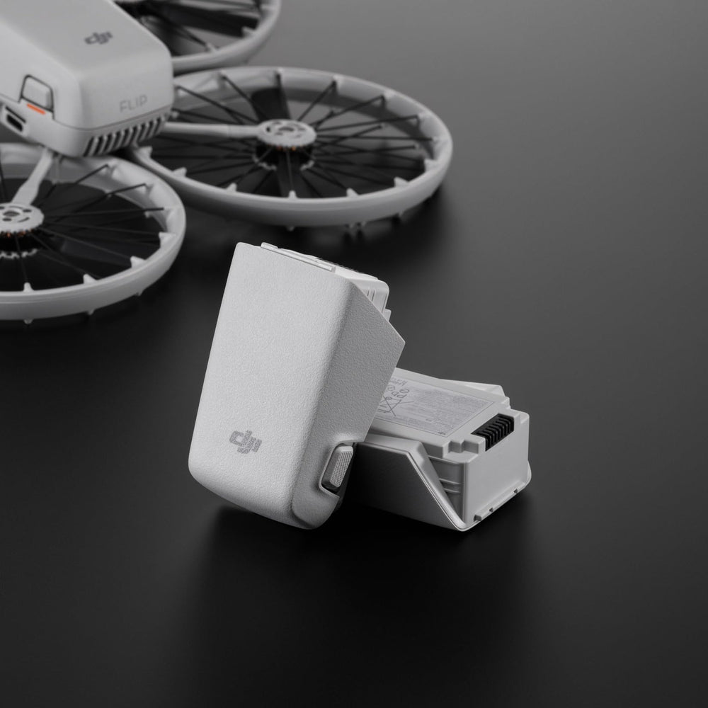 DJI Flip intelligent flight battery packaged-ready conveys lightweight power for flight