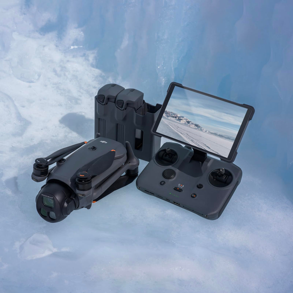 DJI Mavic 4 Pro app notice highlights DJI Fly app access from official site