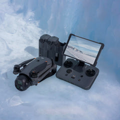 DJI Mavic 4 Pro app notice highlights DJI Fly app access from official site