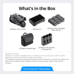 DJI Mavic 4 Pro Creator Combo offers an all-in-one filmmaker bundle