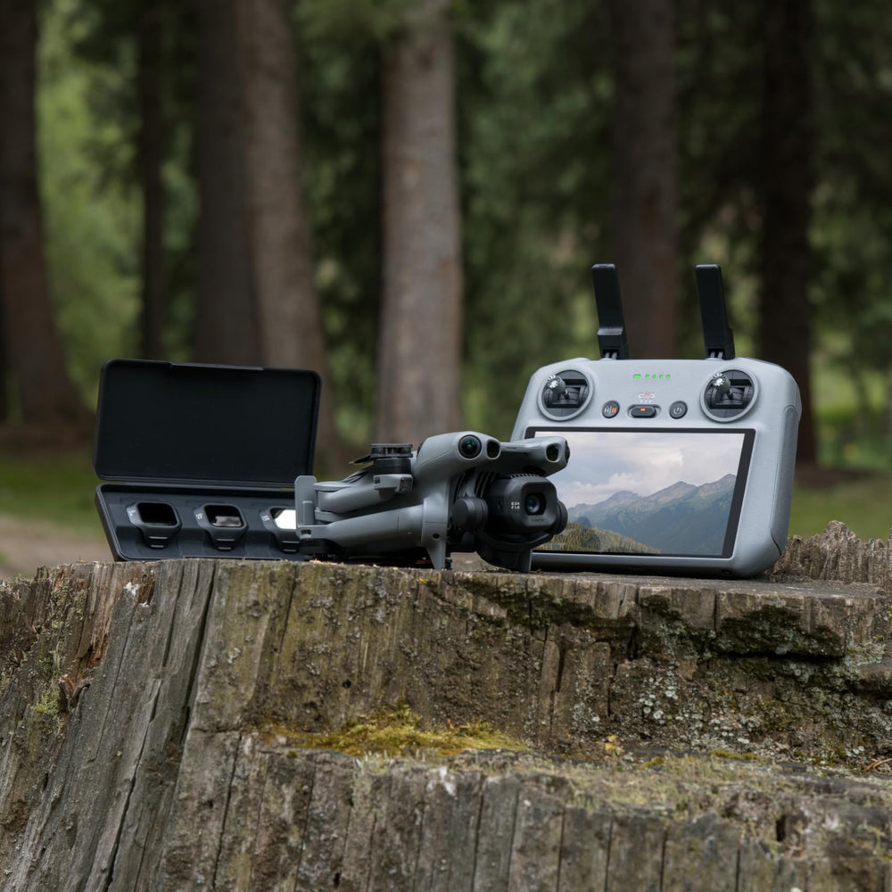DJI Mini 5 Pro ND filters and spare propellers for versatile shooting.