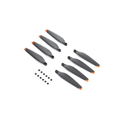 DJI Mini 4 Pro propeller installation on frame arms showing correct alignment for precise balance and efficient flight