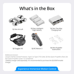 DJI Neo Goggles N3 offer immersive flight view