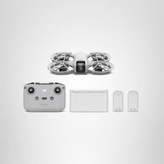 DJI Neo in an outdoor family scene highlights shareable moments.