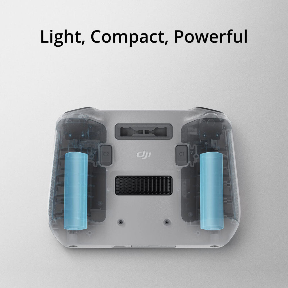 DJI RC 4 hour battery supports longer shooting sessions.