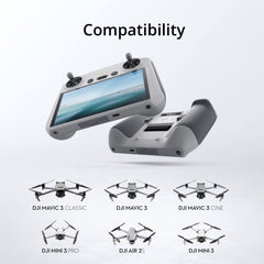 DJI RC O3+ transmission offers low latency live video.