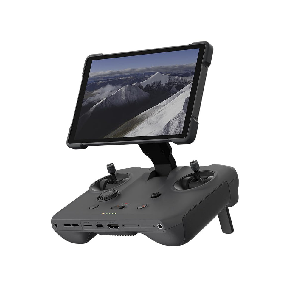 DJI RC Pro 2 built-in mic for quick on-site audio capture.