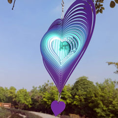 DJUAN hanging wind spinner for lamps or balconies, adds shimmering motion.
