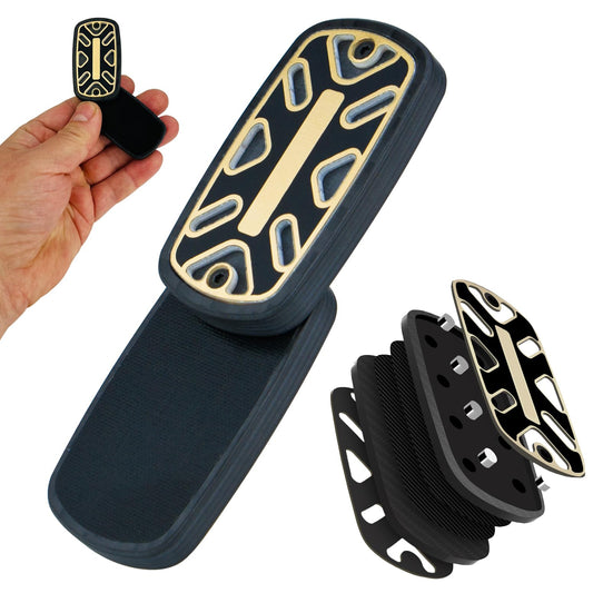 DjuiinoStar DFS-28 front view shows a robust carbon fiber slider for steady fidgeting.