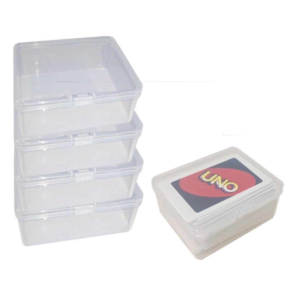 DKAOVH UNO card storage box closed shows compact organizer for cards on the go
