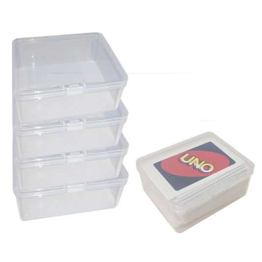 DKAOVH UNO card storage box closed shows compact organizer for cards on the go