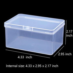 DKAOVH four-pack card boxes arranged together for space-saving organization