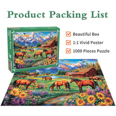 DKijoys Glare-free poster helps plan puzzle progress clearly