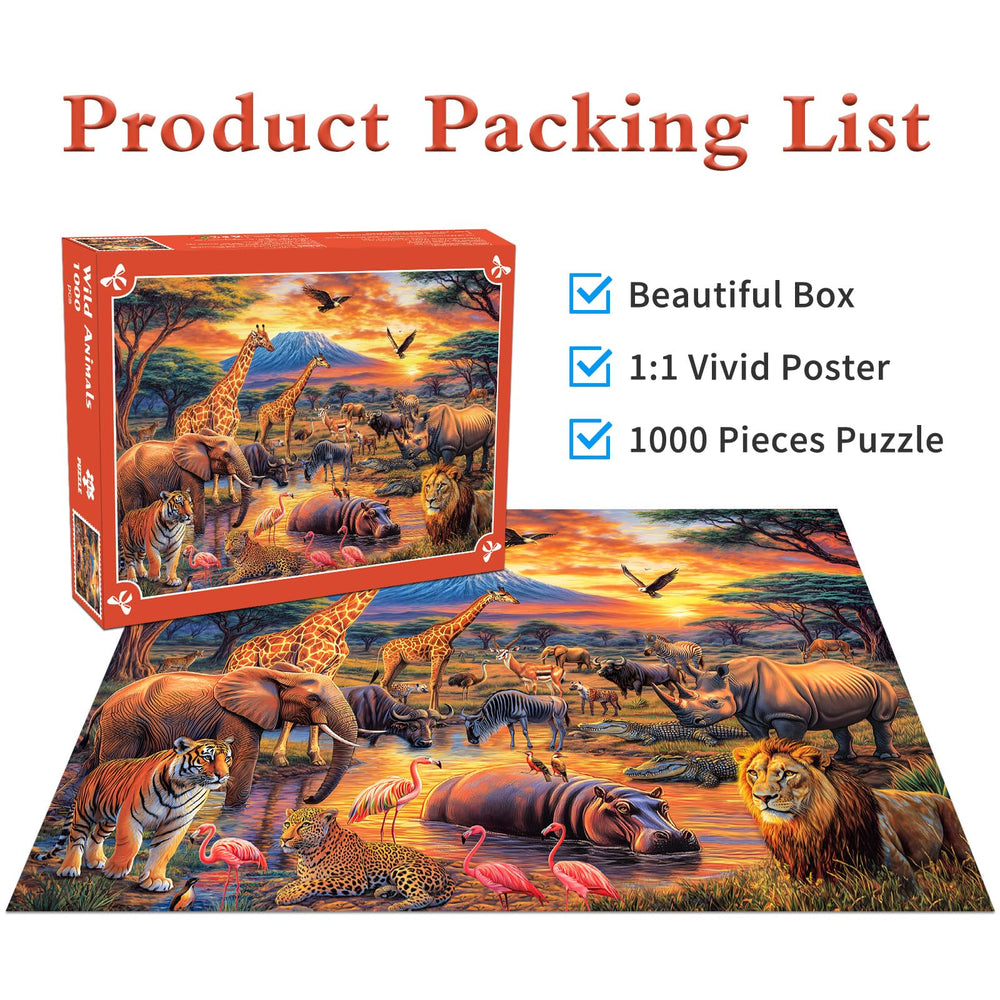 DKijoys Wild Animals close-up textures reward careful assembly and creativity.