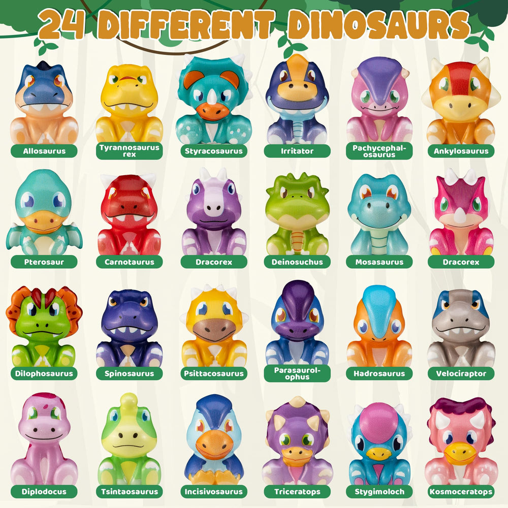 DMIGHT Dinosaur squishy Ankylosaurus colors great for classroom rewards
