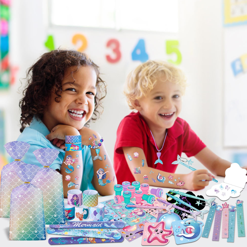 DMIGHT mermaid clip-tags for labeling favors with style